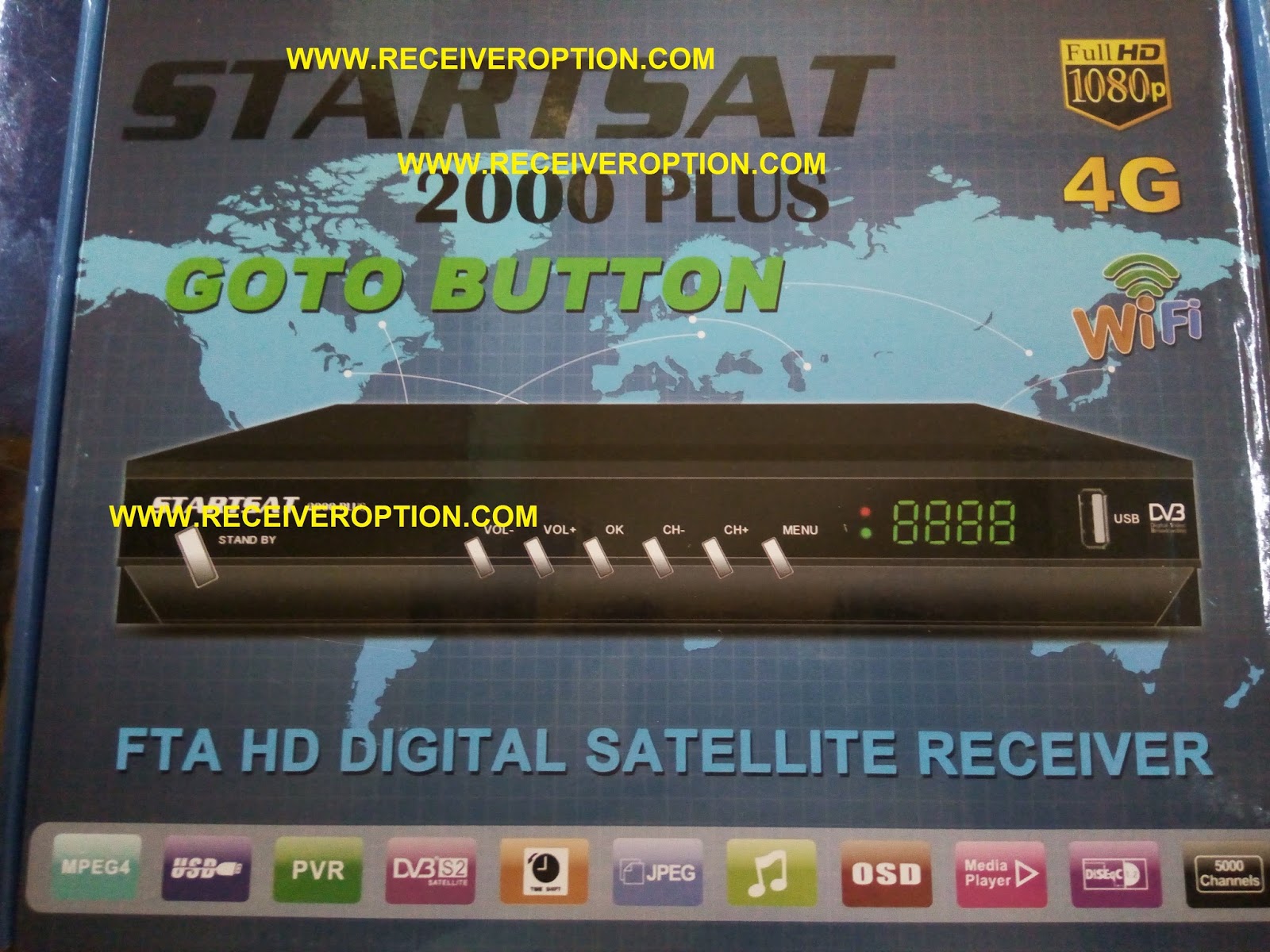 Starsat receiver software